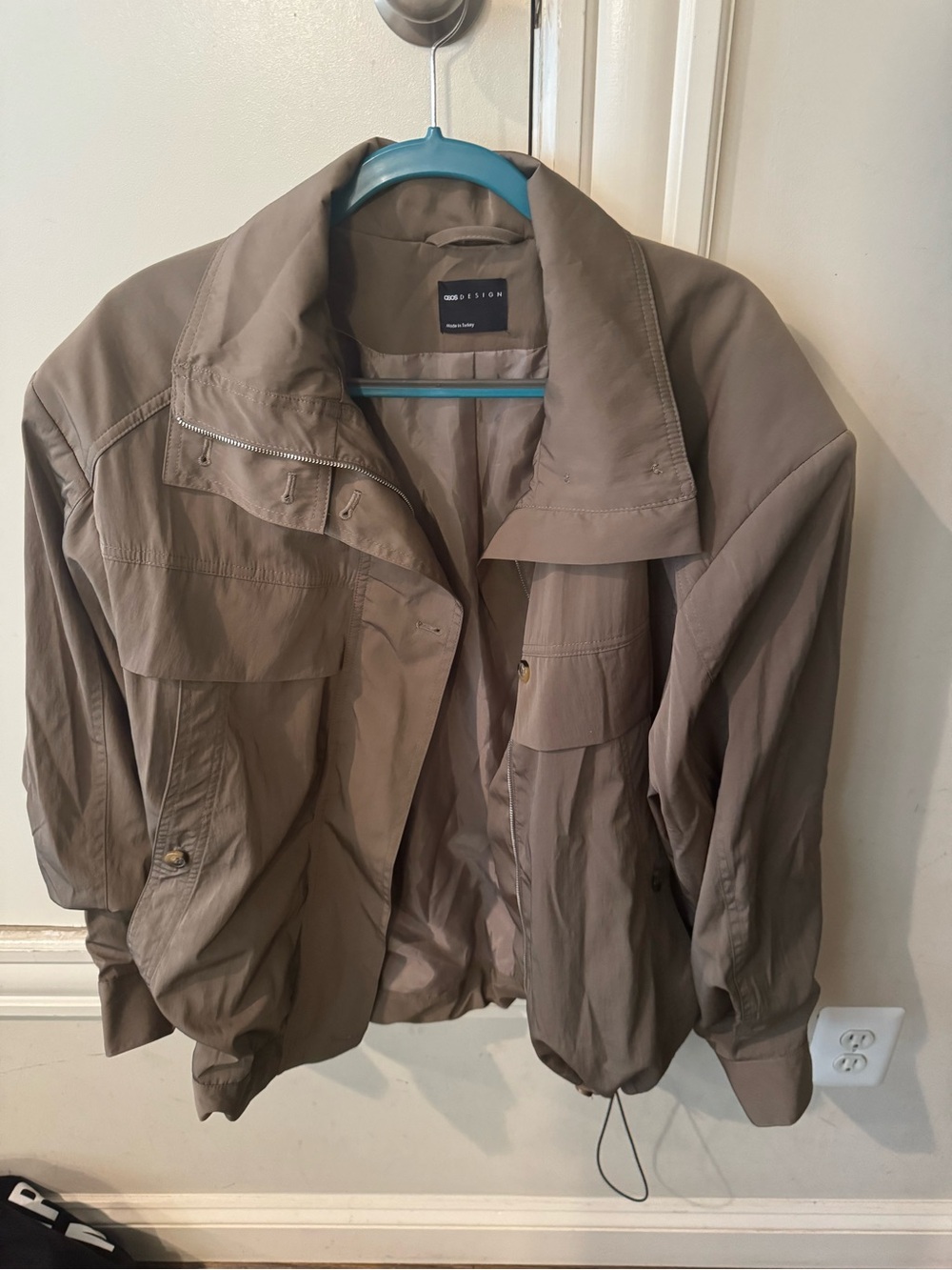 ASOS Weekend Flight Bomber Jacket - Taupe